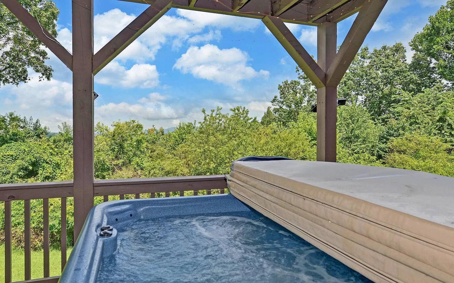 Birds Eye Cabin - Sunset & Starry Retreat Pet Friendly W Private Hottub, Fire Pit And Game Room Ellijay Exterior photo